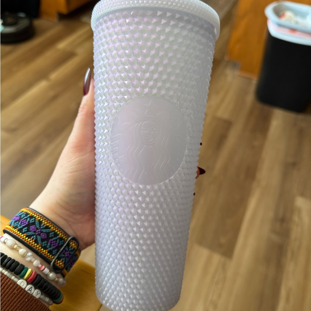 Starbucks 2021 Holiday Icy Lilac Bling Studded Tumbler